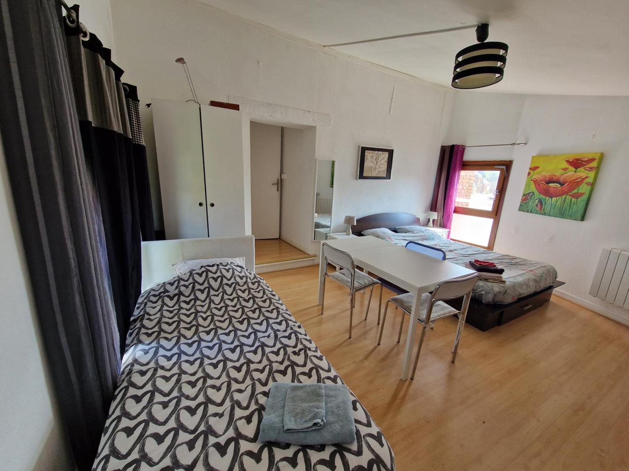 Studio, Chambres, Appartement, Gite Vendegies-sur-Ecaillon Εξωτερικό φωτογραφία